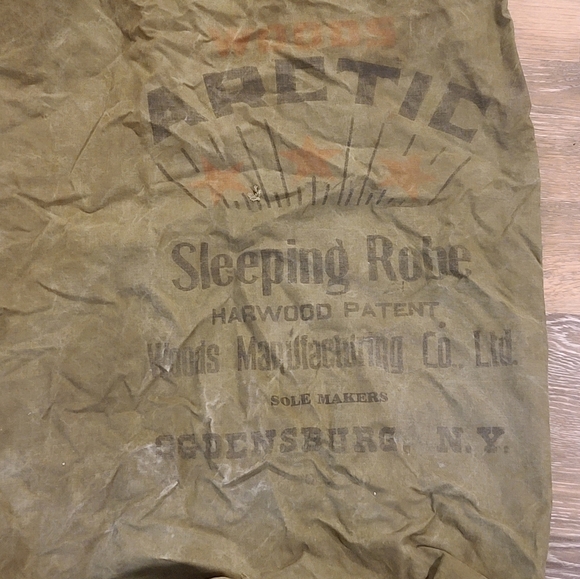 Arctic sleeping robe bag, Woos, vintage - Picture 2 of 7